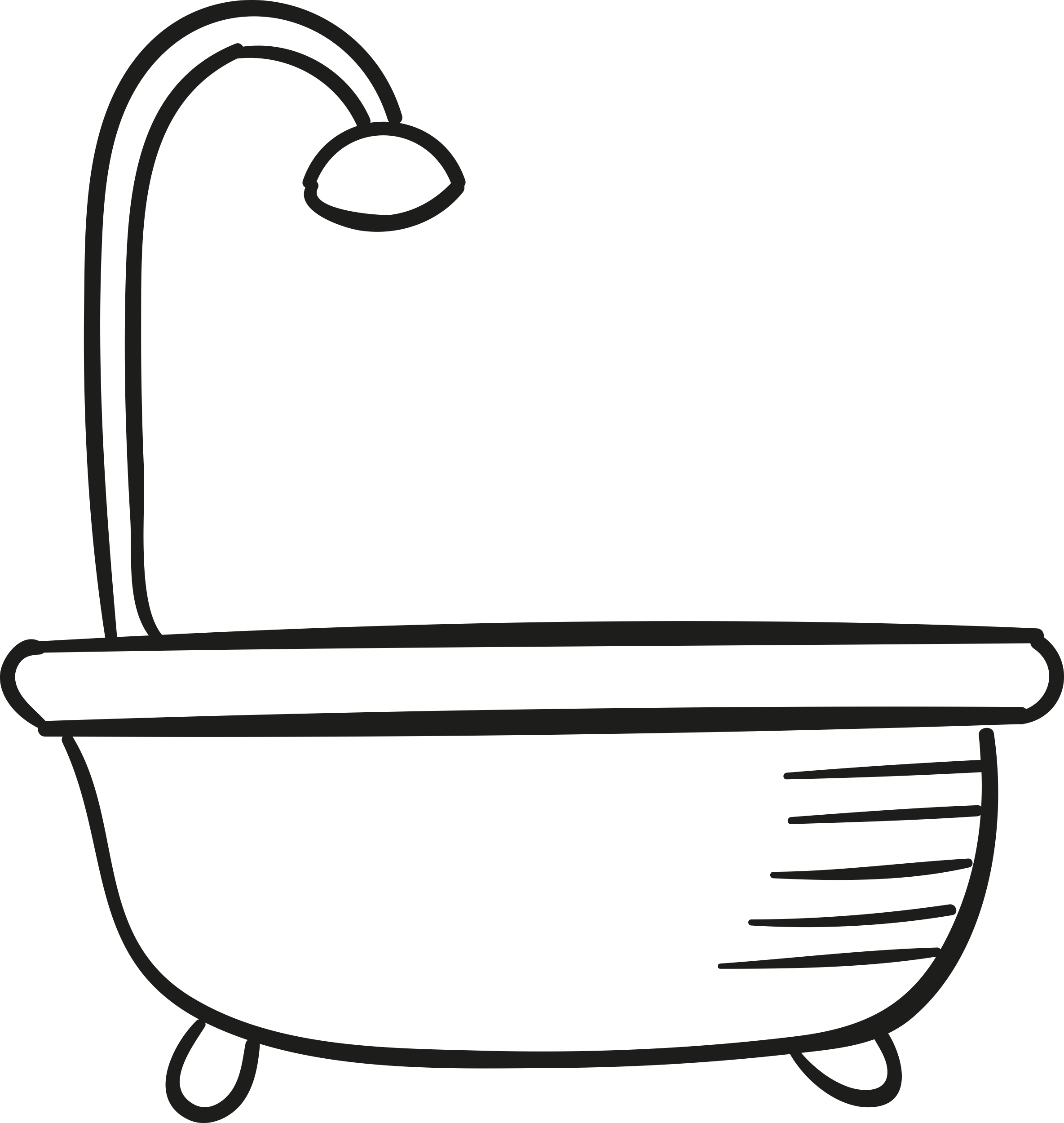 Bathtube With Shower Silhouette Cutting Svg Files Free Vectors